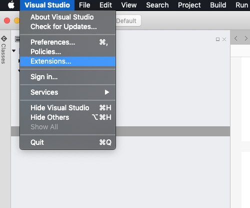 visual studio for mac sql server